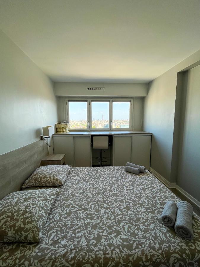 Vue Panoramique Sur Paris : Sublime Appartement Au Centre De Courbevoie Dış mekan fotoğraf
